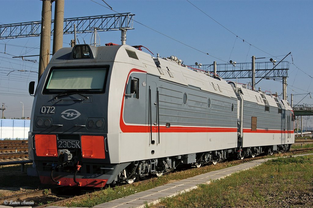 Electric locomotive 2ES5K-072 / Электровоз 2ЭС5К-072