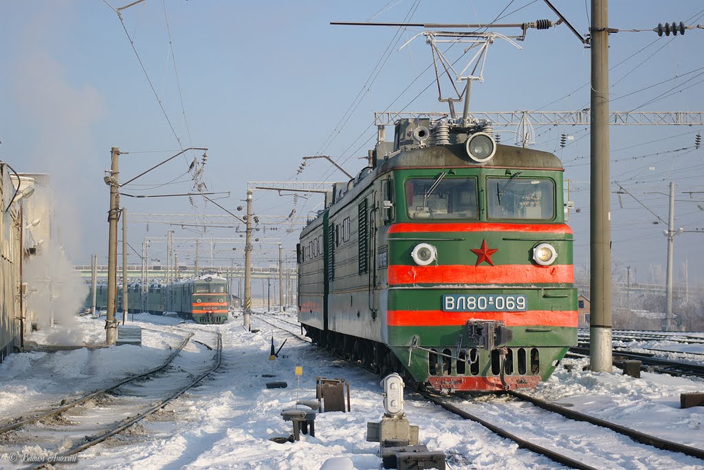 Electric locomotive VL80K-069 (Электровоз ВЛ80К-069)