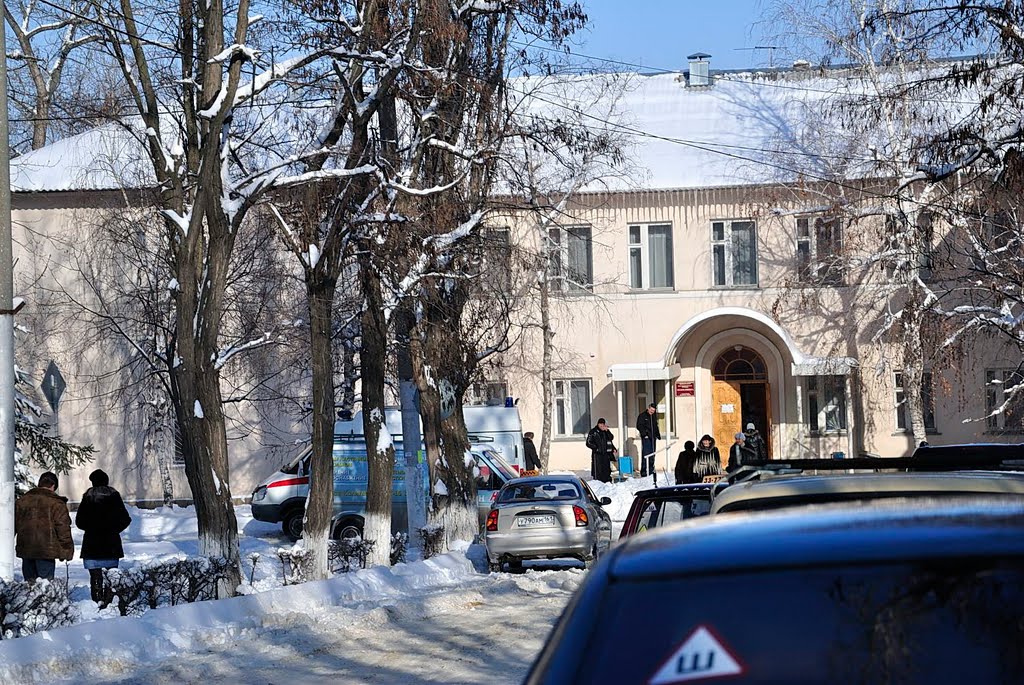 ЦРБ в Белой калитве зимой 2011