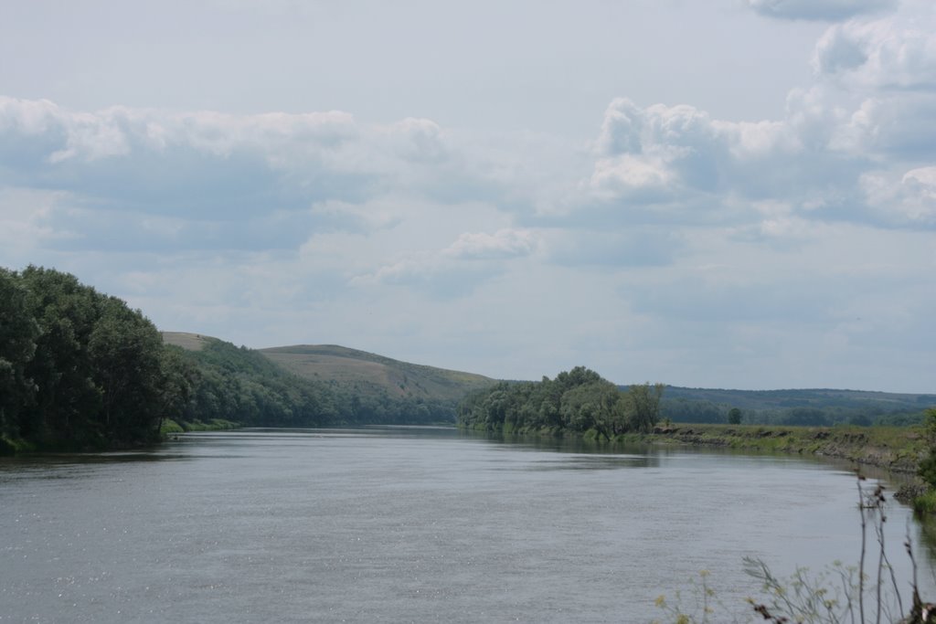 Хопер,1км до слияния с Кумылгой.