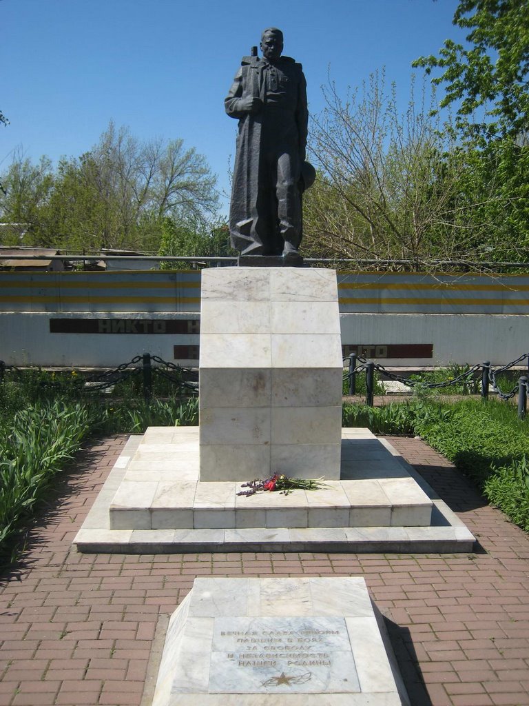 Памятник воинам освободителям