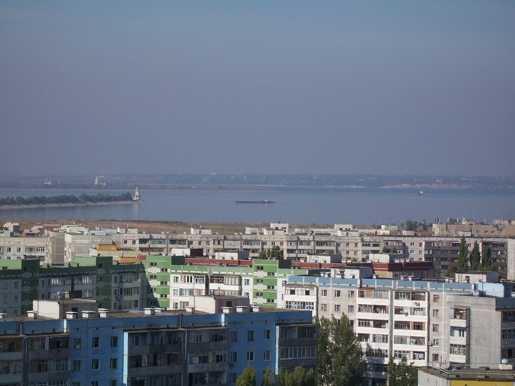 Маяк, ГЭС, кораблики