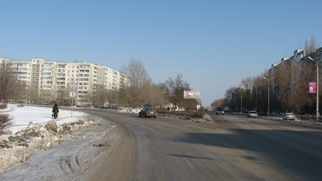 Перекрёсток: пр. Маркса - ул. маршала Кошевого