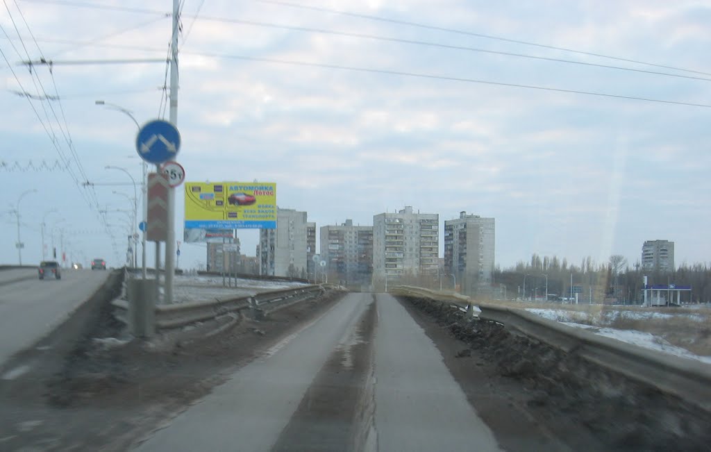 Съезд с путепровода
