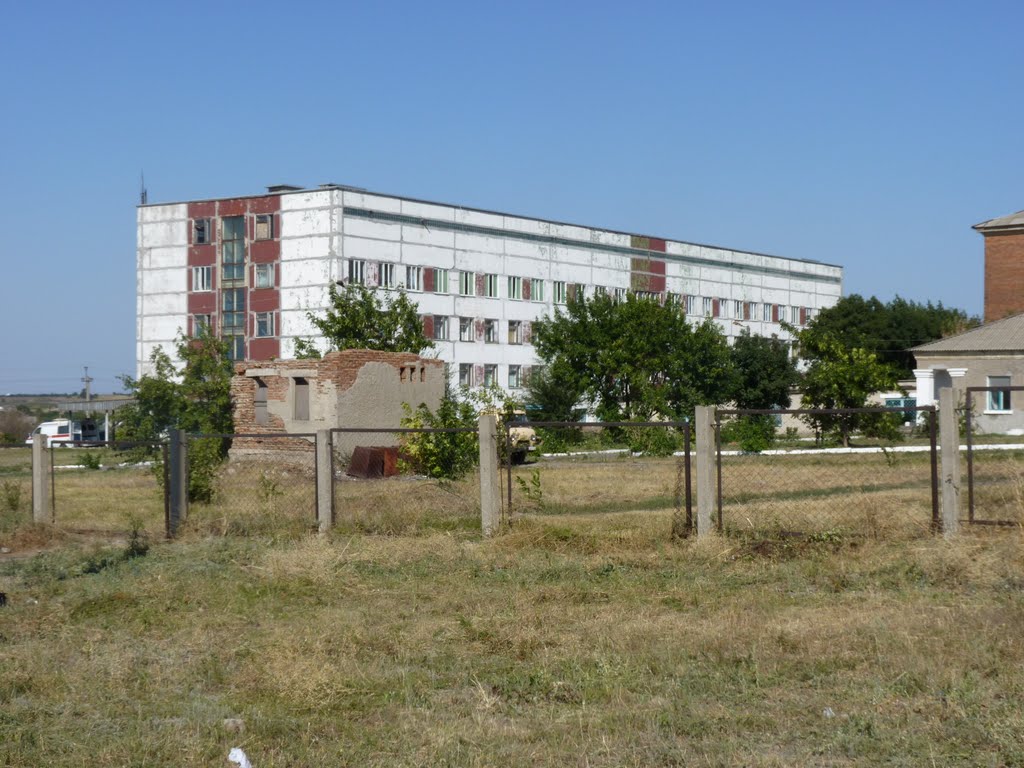 Корпус районной больницы.