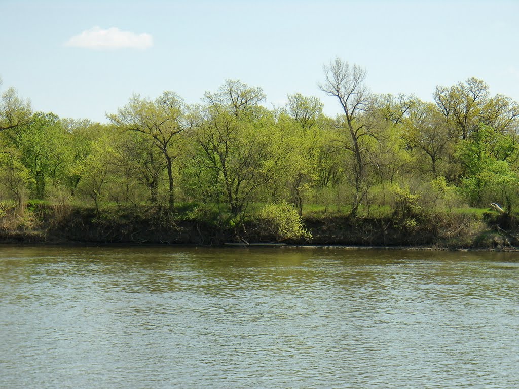 Река Донец. The river Donets.