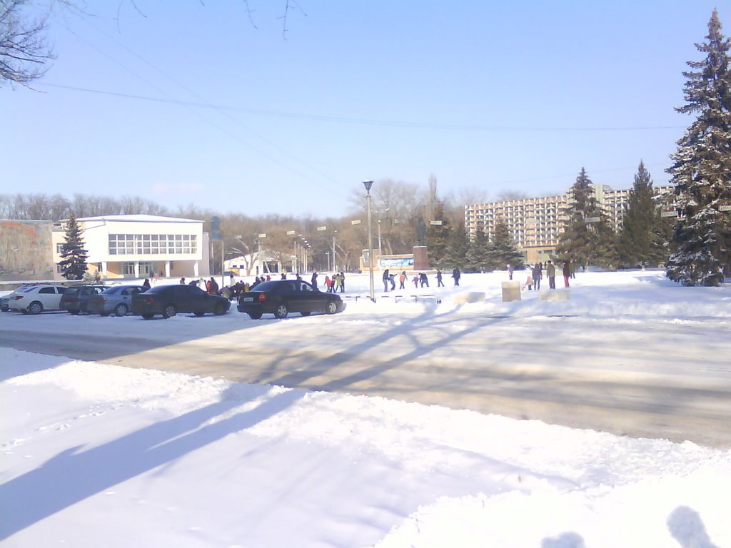 Новогодние выходные 2009, площадь