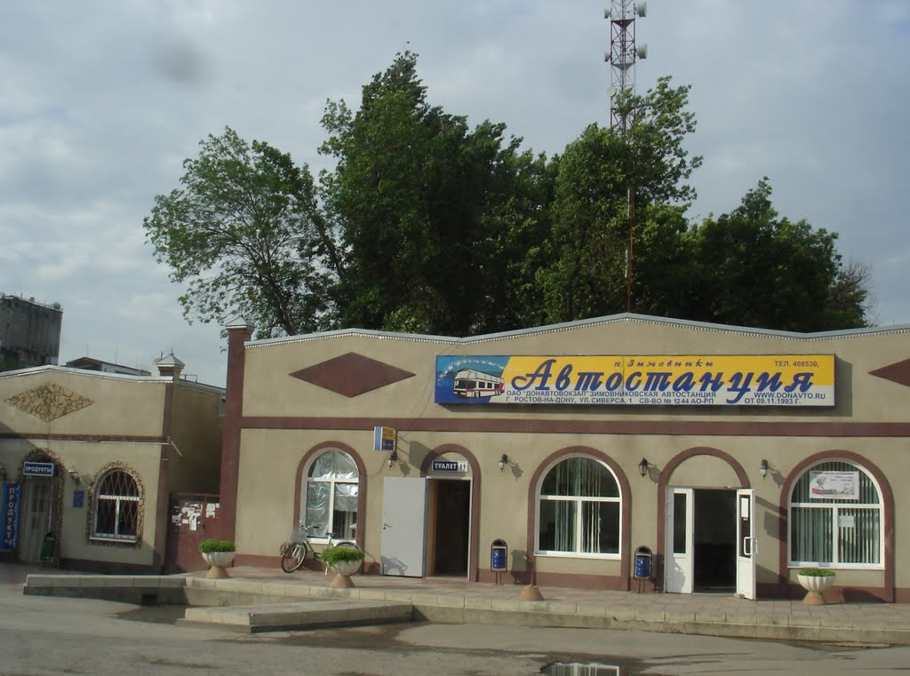 Автостанция в Зимовниках