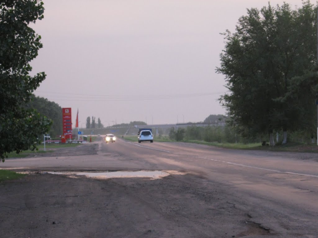 Выезд в сторону Новочеркасска