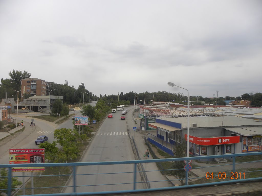 дорога с жд моста
