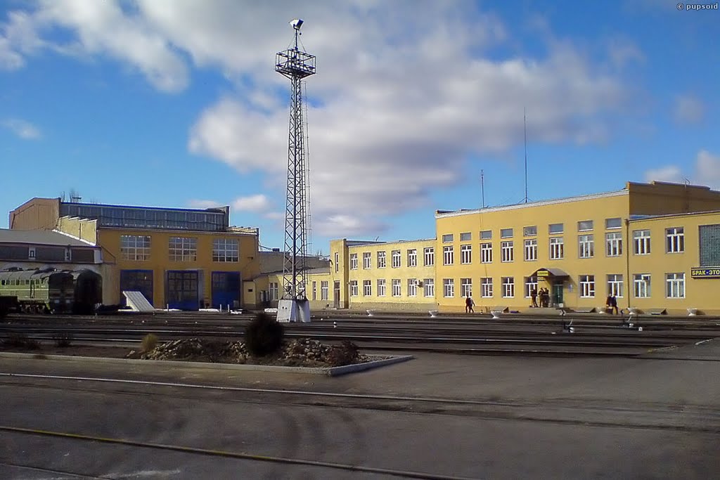 Локомотивное депо Морозовск
