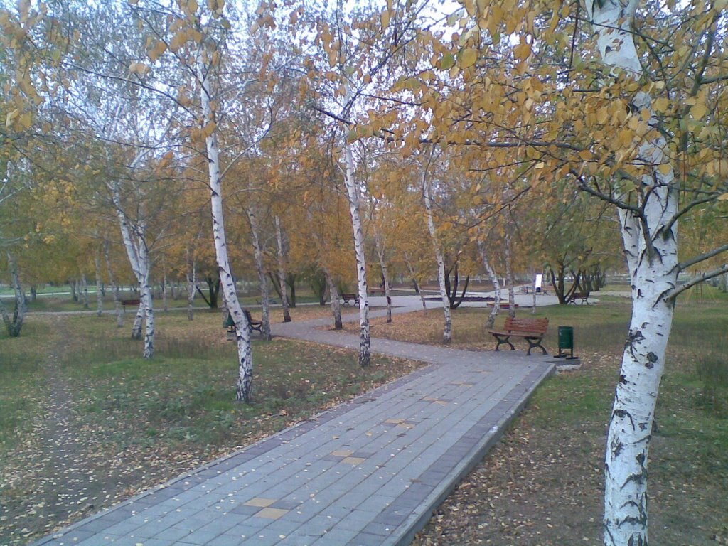 Парк в октябре