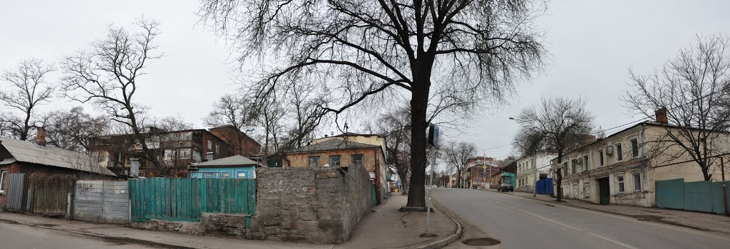 Old Rostov-on-Don / Ростов-на-Дону, пр. Богатяновский спуск и ул. Азовская