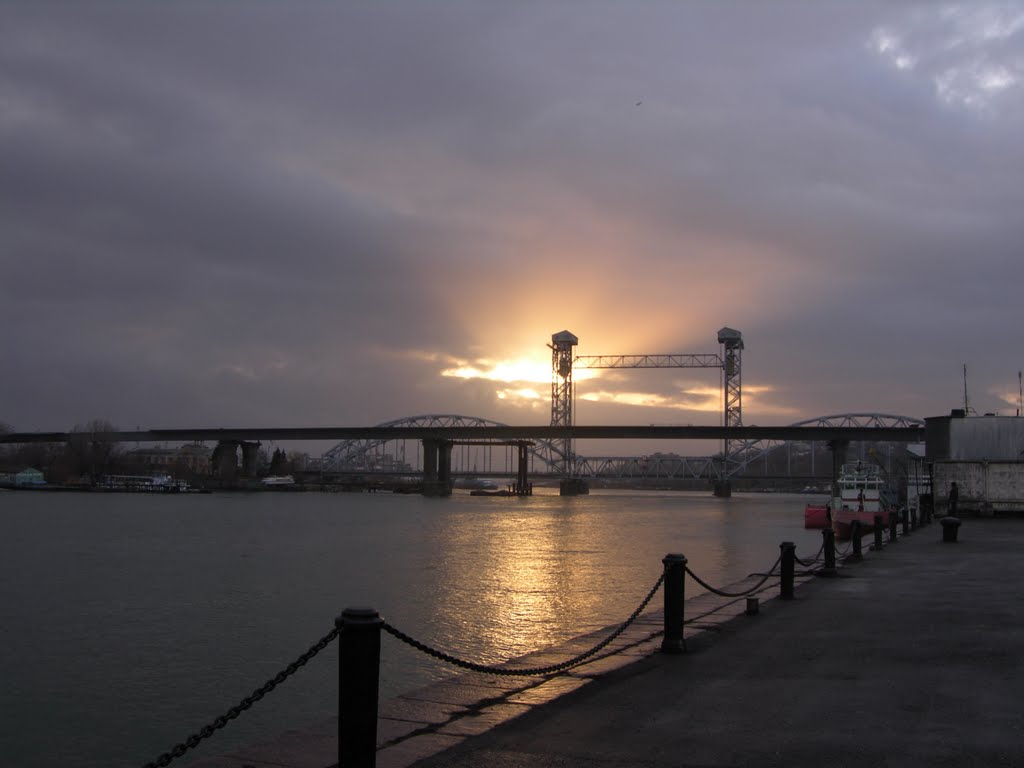Sunset in Rostov