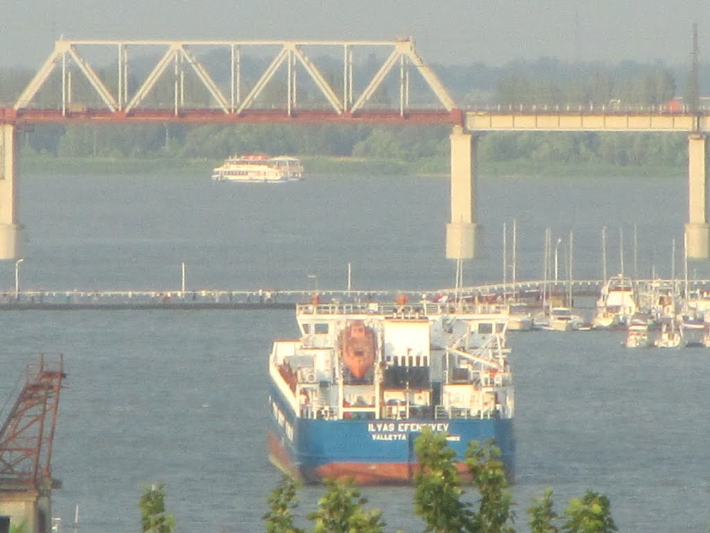 Two bridges over the River Don. Rostov-on-Don / Два моста через Дон. Ростов-на-Дону