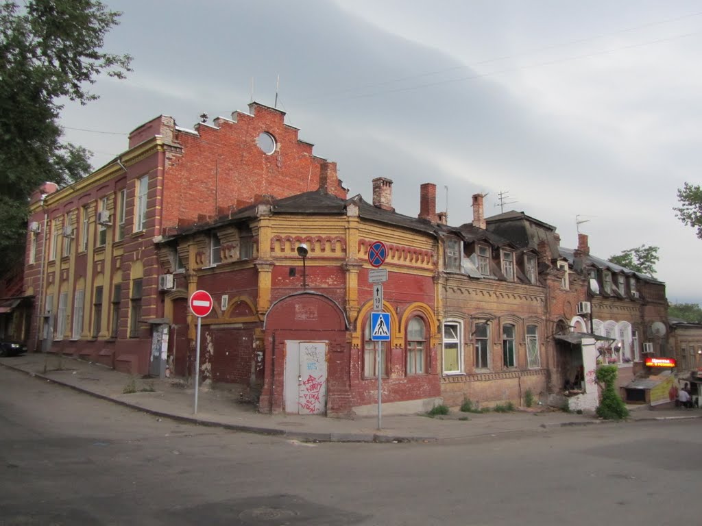 пер. Семашко и ул. Баумана, Ростов-на-Дону / Old Rostov-on-Don