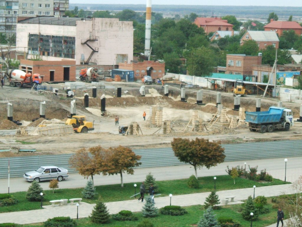 Стройка спорткомплекса