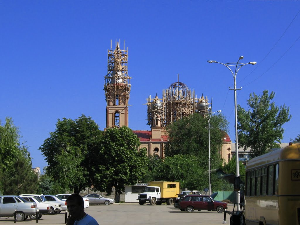 Строительтво Собора, ул.Ленина