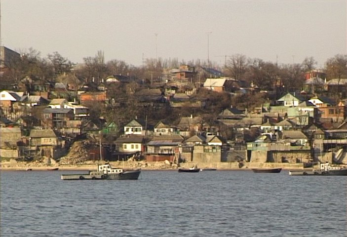 View to Bugudonia from Sea of Azov