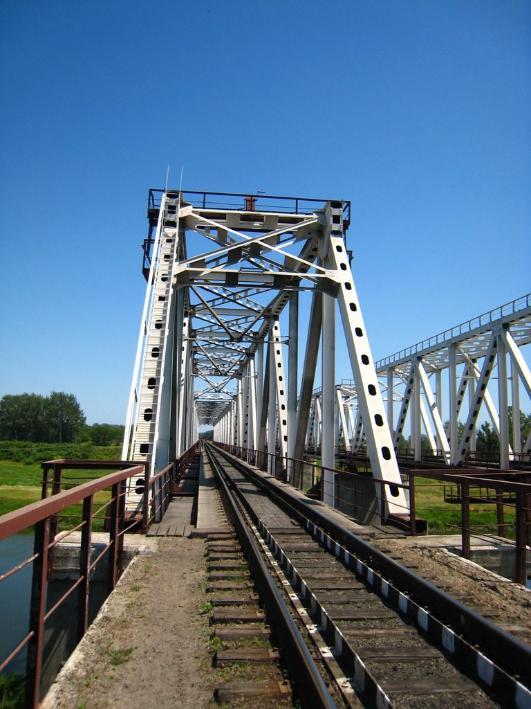 ЖД мост. Railway bridge.