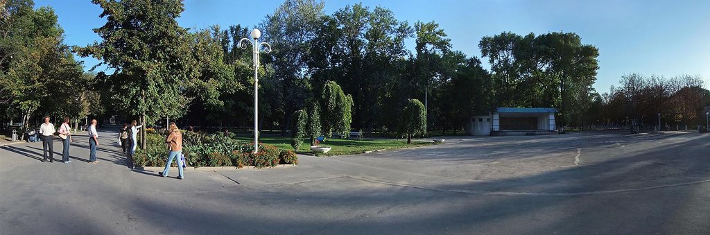 Центральная часть парка