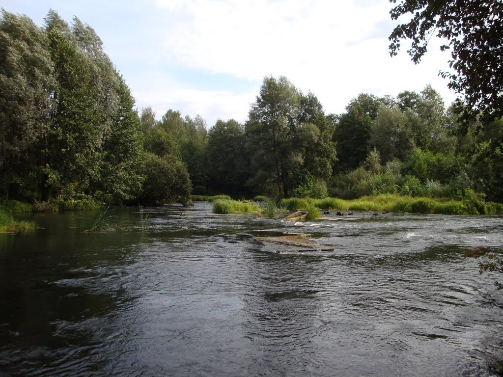 Перекат на реке Гусь
