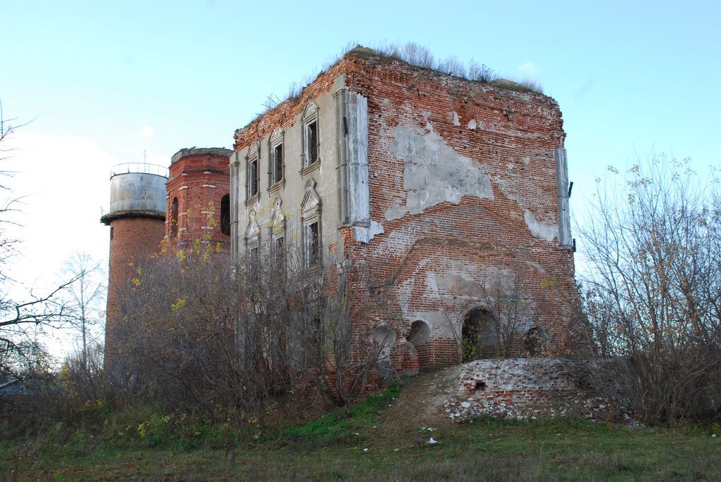 Елатьма. Руина церкви XVIII века.