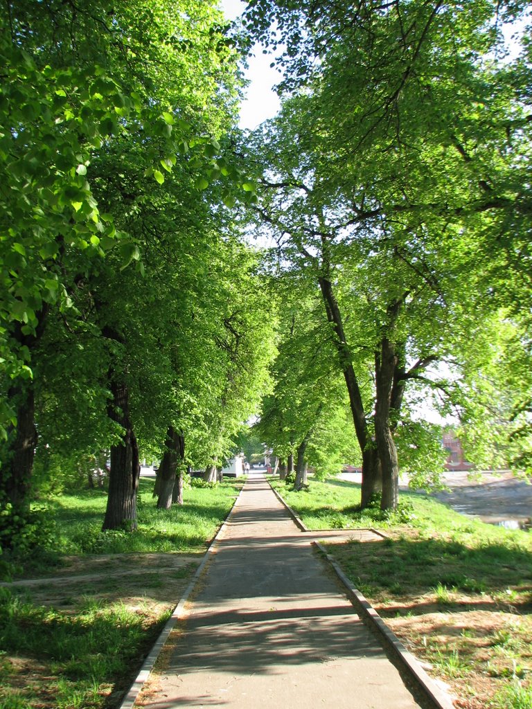 Елатьма. Бульвар.