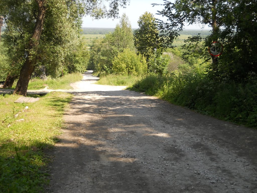 Елатьма,спуск к Оке(Коржевин извоз)