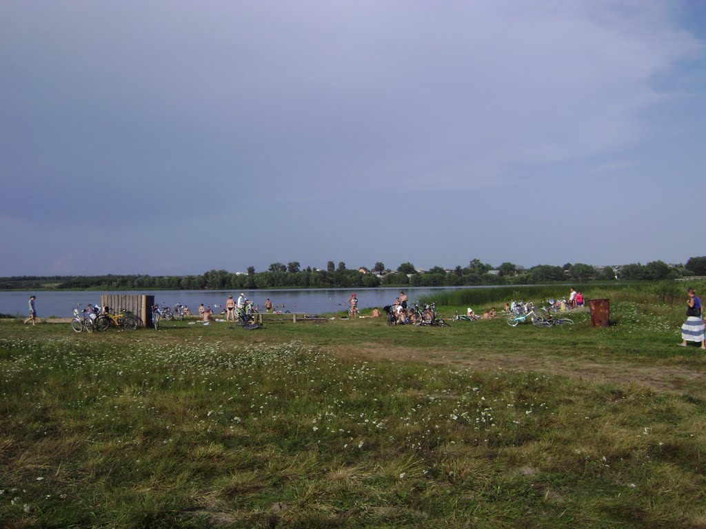 пляж август