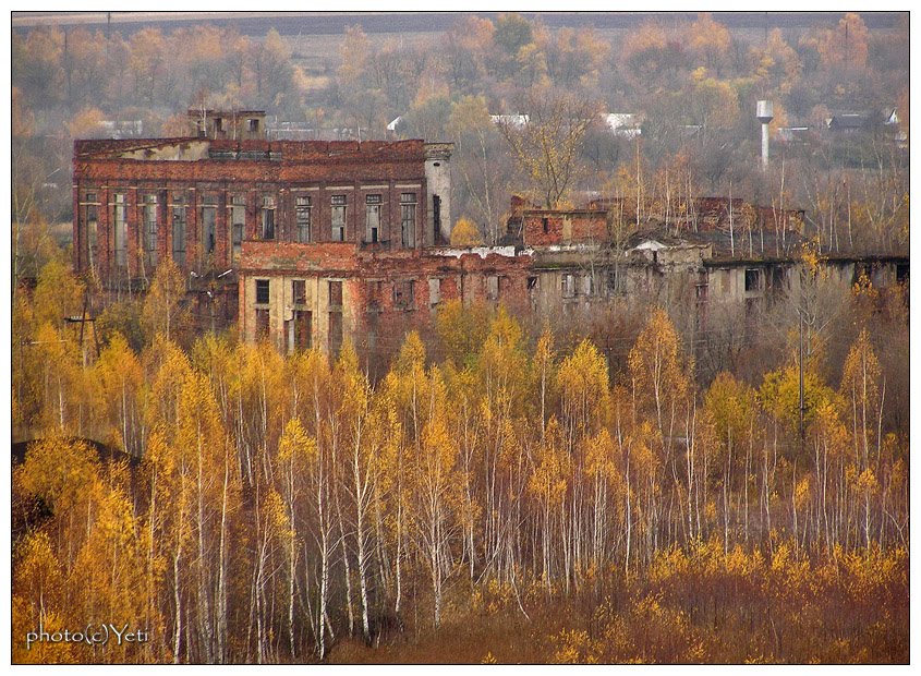 Руины завода в Заречном - Ruines of plant in Zarechny