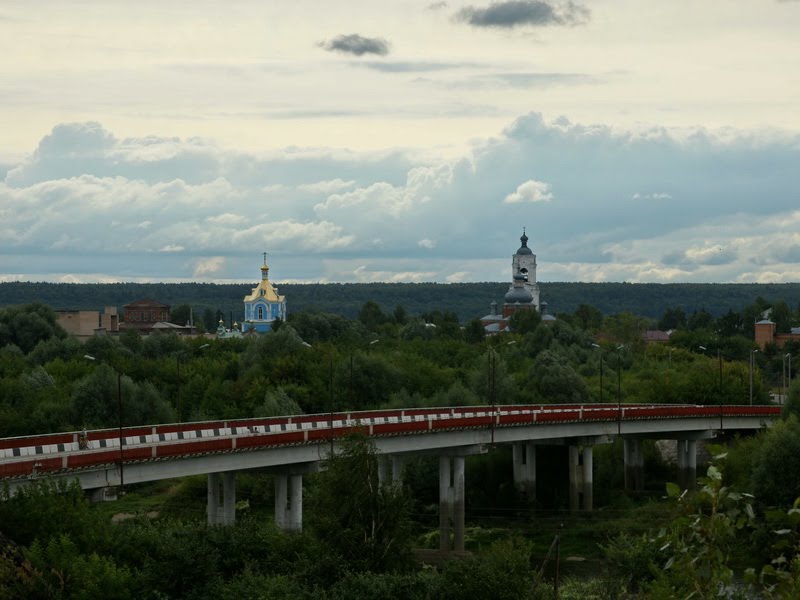 Вид с зареченской горы на центр