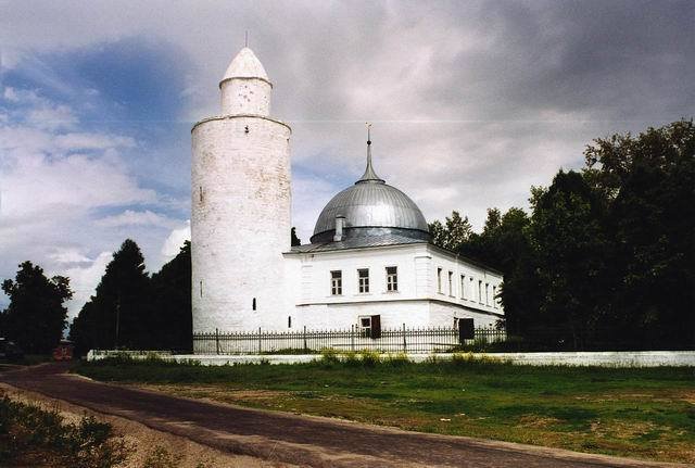 Касимов, мечеть с минаретом / Kasimov, mosque with the minaret