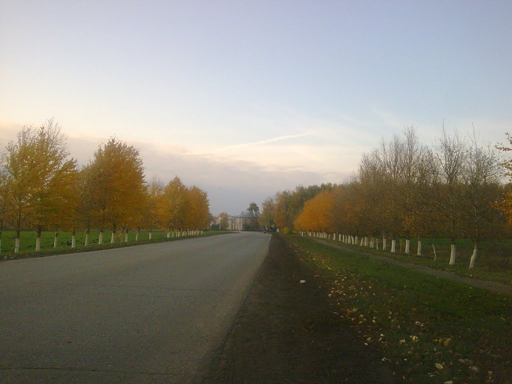 Въезд в Кораблино