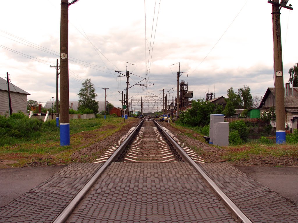 Железная дорога через Милославское (2011 г.)