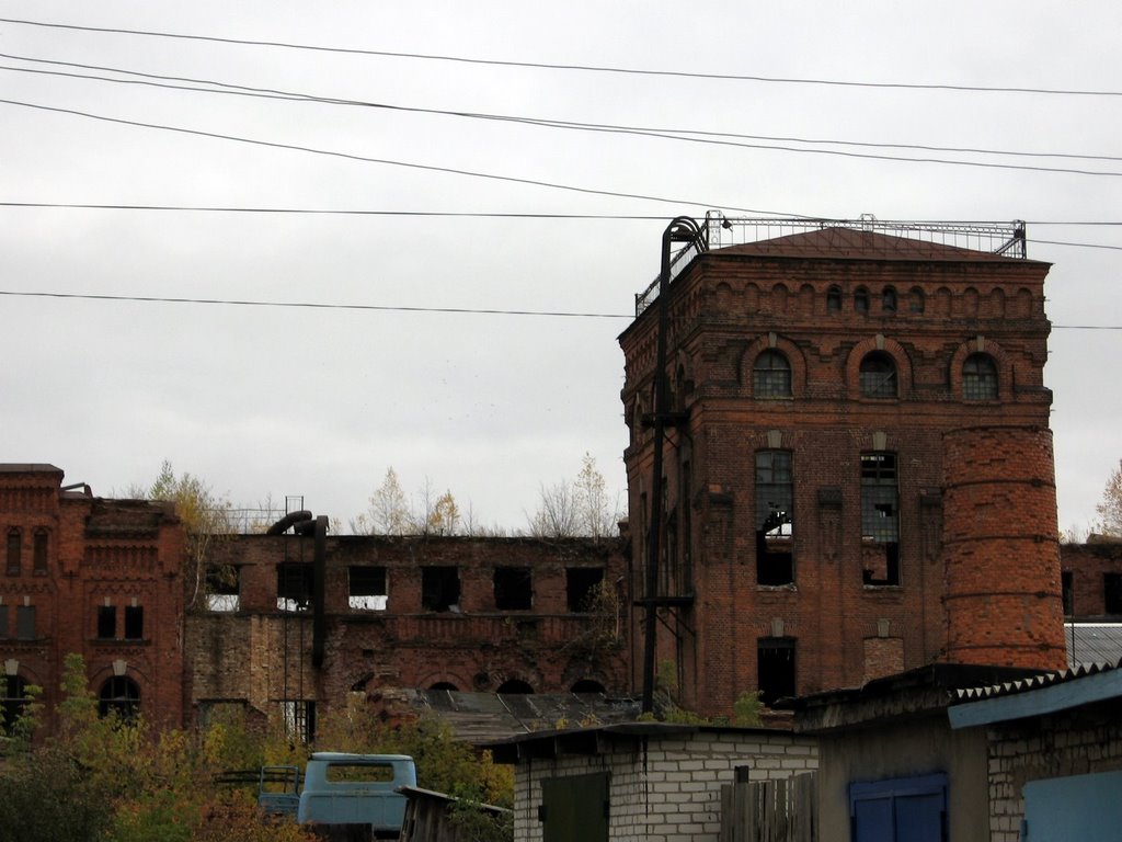 Руины консервного завода