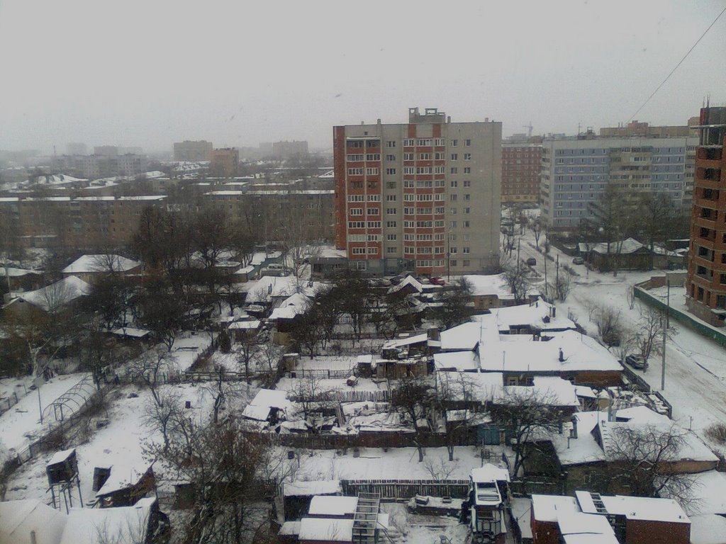 Вид из окна. 1 января 2009.