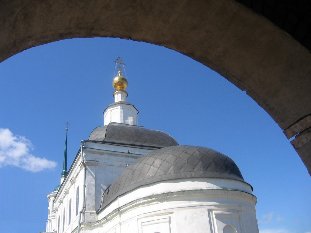 Рязань. Екатерининский храм на Центральном рынке﻿.