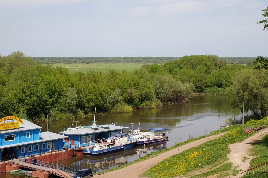 Пристань на реке Трубеж / Quay on the river Trubezh (19/05/2007)