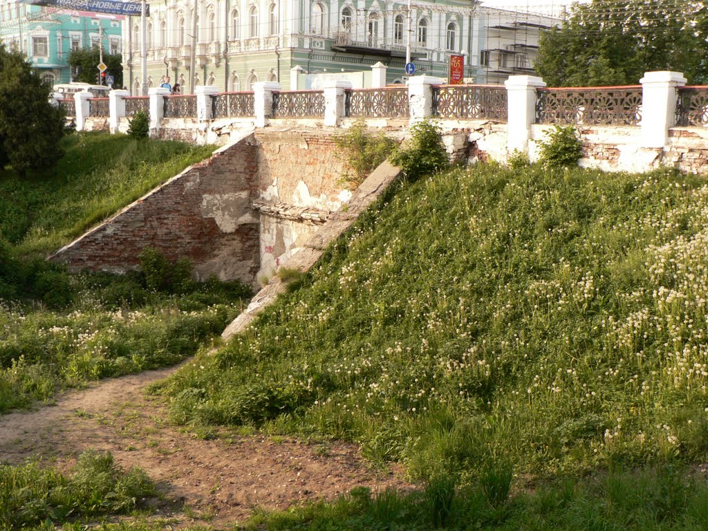 раньше здесь текла речка Лыбедь...