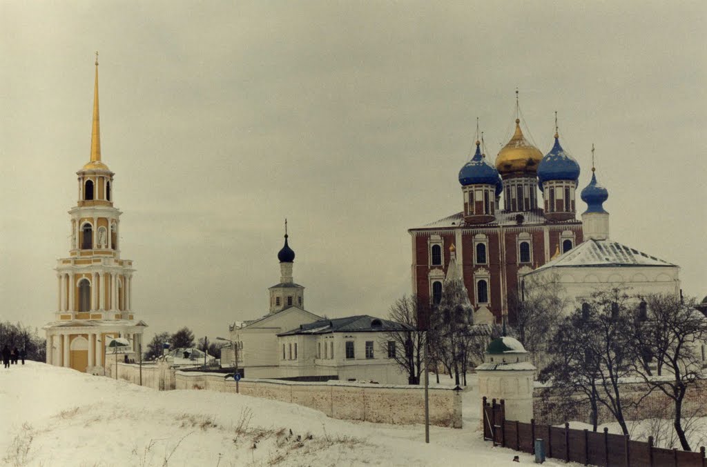 Вид с Кремлевского вала...