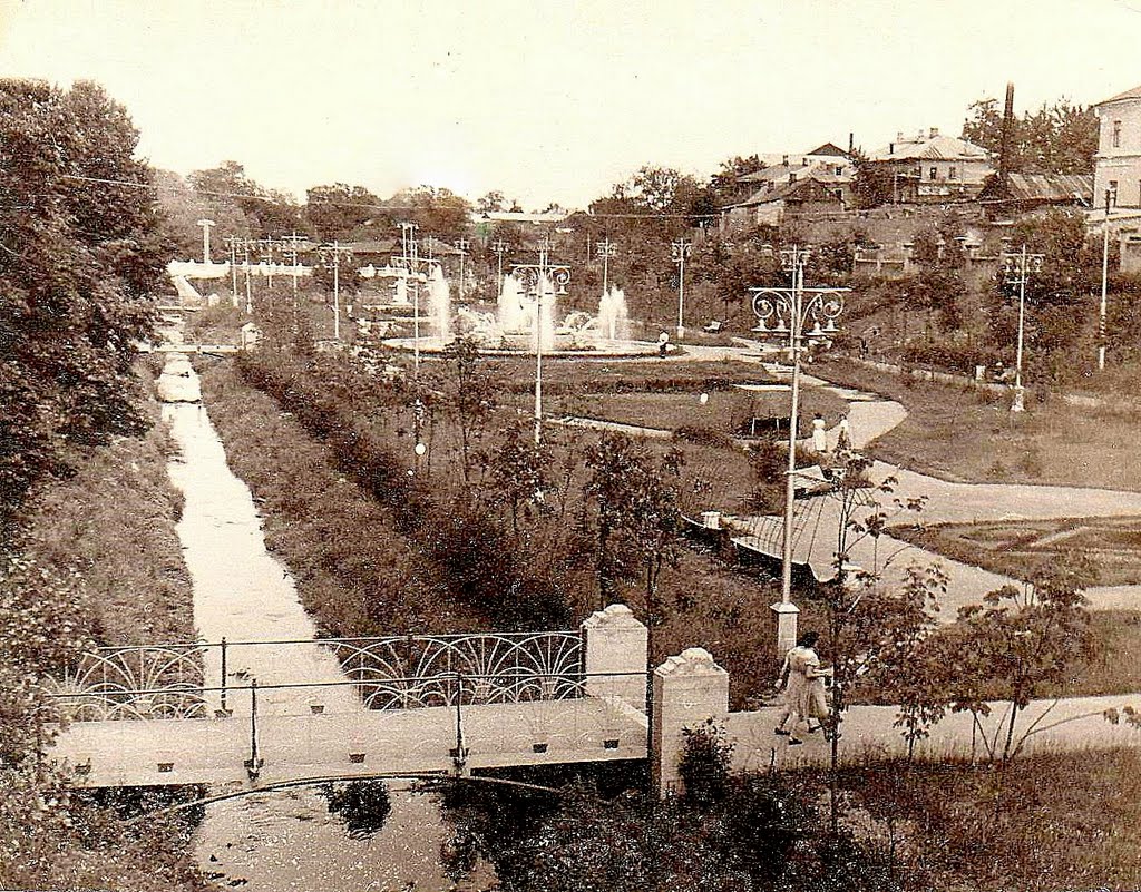 Река Лыбедь в 1955 году / Lybed river in 1955