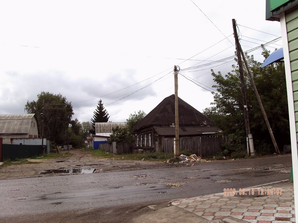 Сасово, за клубом жд.