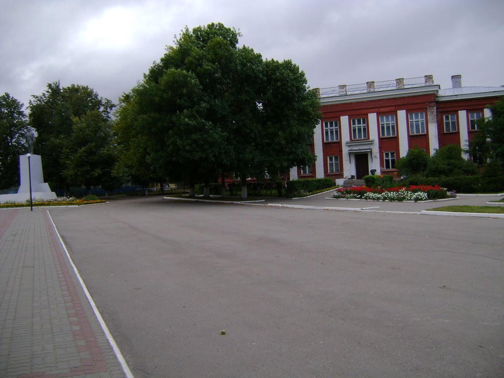 центральная площадь г.Спасск-Рязанский
