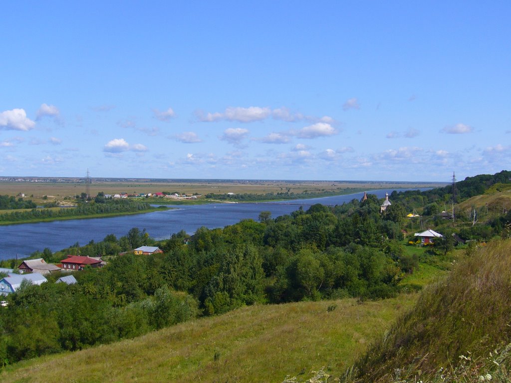 Вид на Оку со Старой Рязани