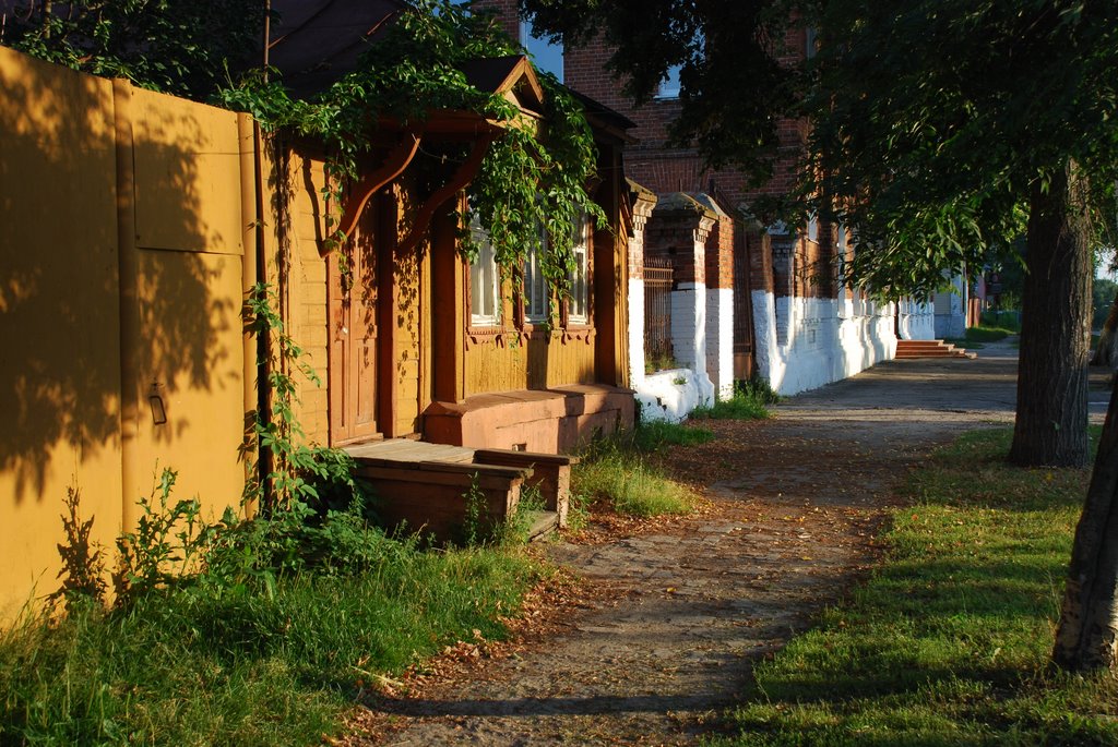 Спасск Рязанский. Старинная улочка.