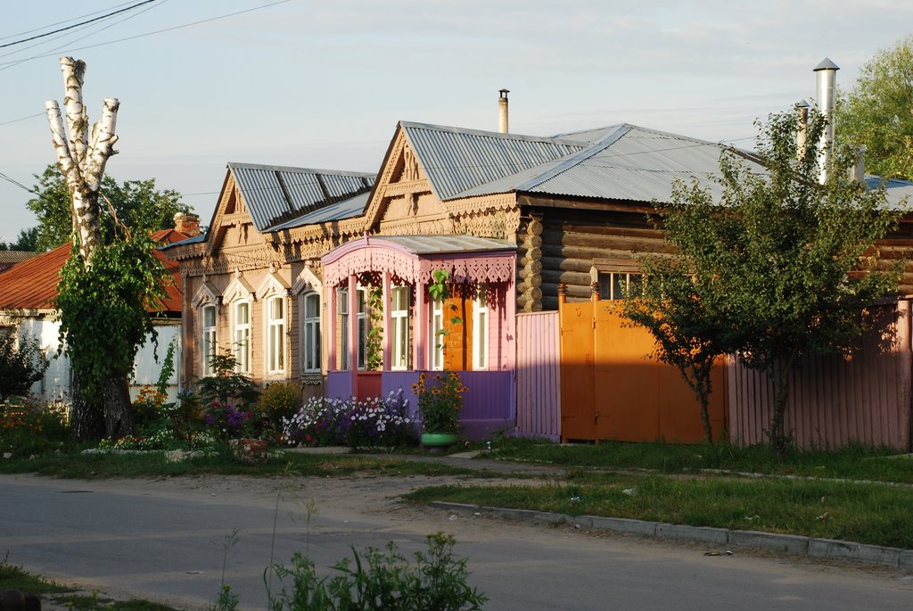 Спасск Рязанский. Старые дома.