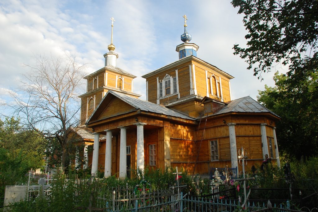Спасск Рязанский. Единственная уцелевшая в городе церковь.