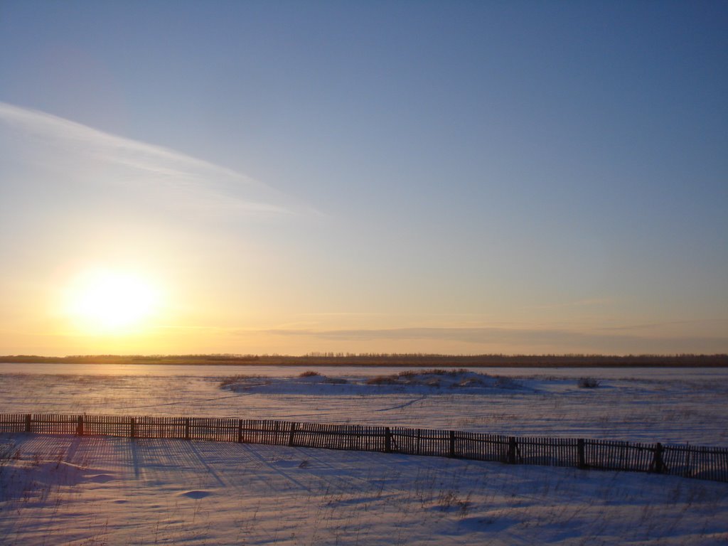 Зимний закат
