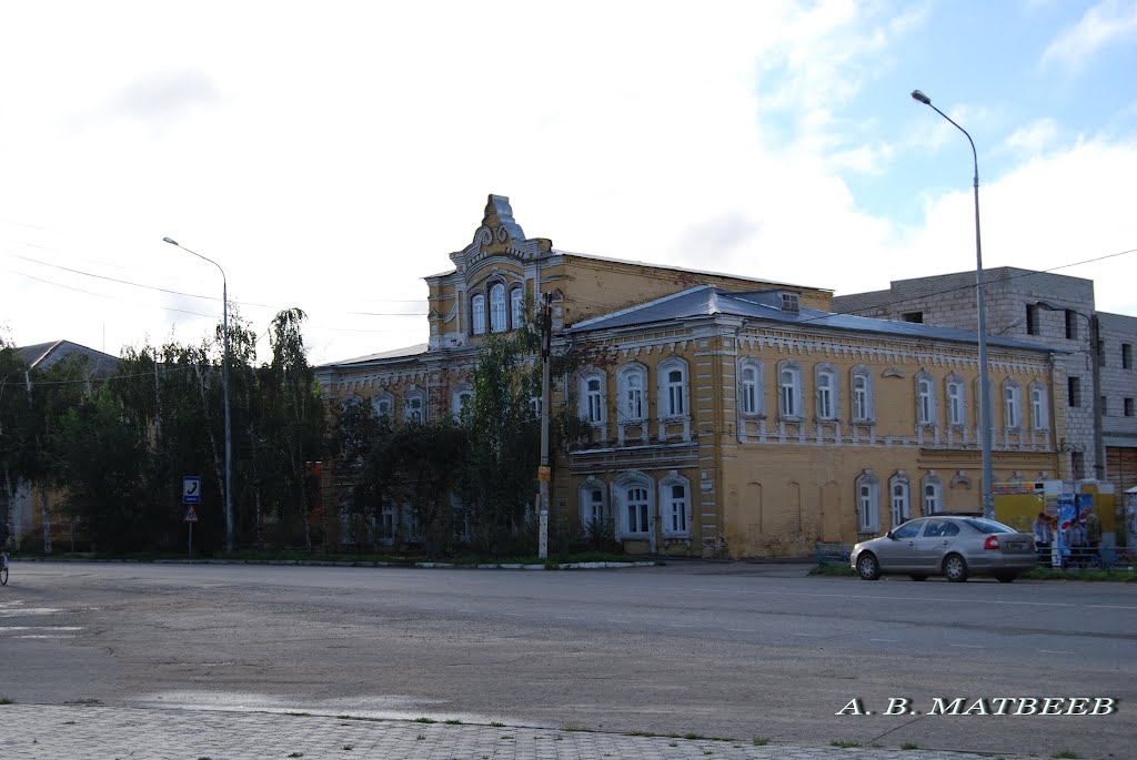 Шацк, ул. Комсомольская, 2, центральная районная библиотека, 31.08.2012 г.